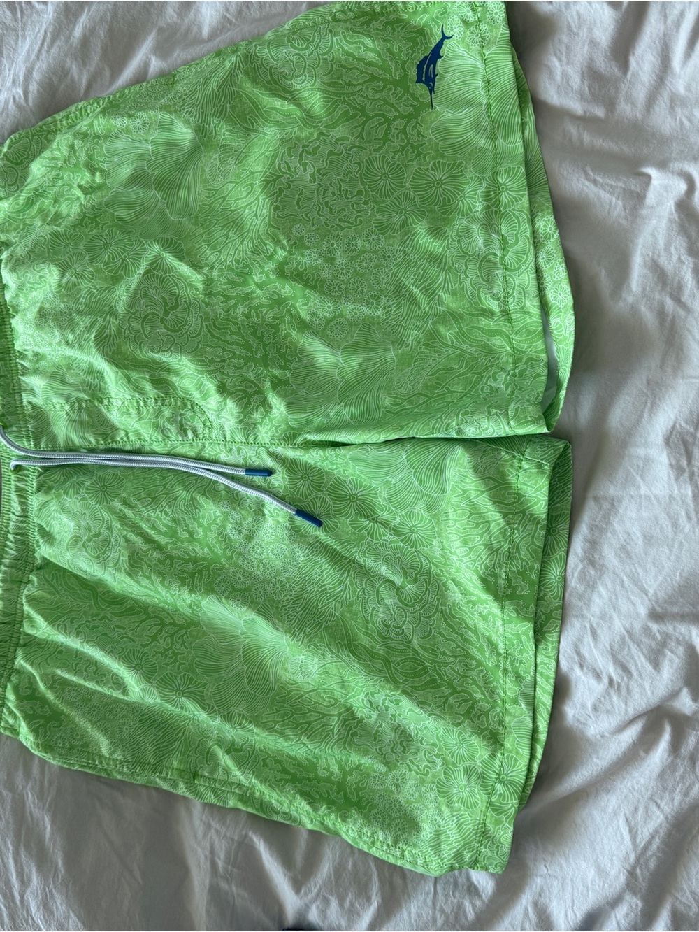 Tommy Bahama Neon Lime Floral Print Women's Shorts